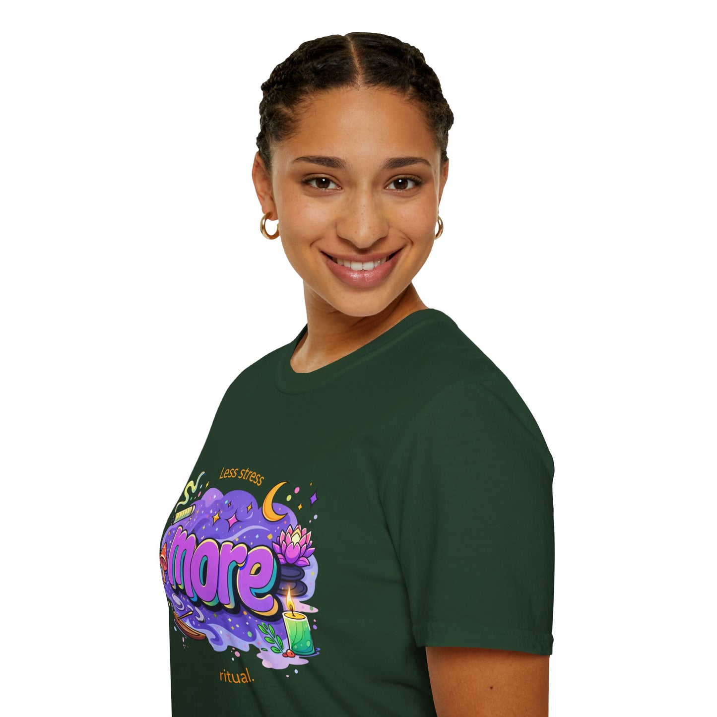 More Rituals Graphic T-Shirt — Whimsical Nighttime Mushroom Design