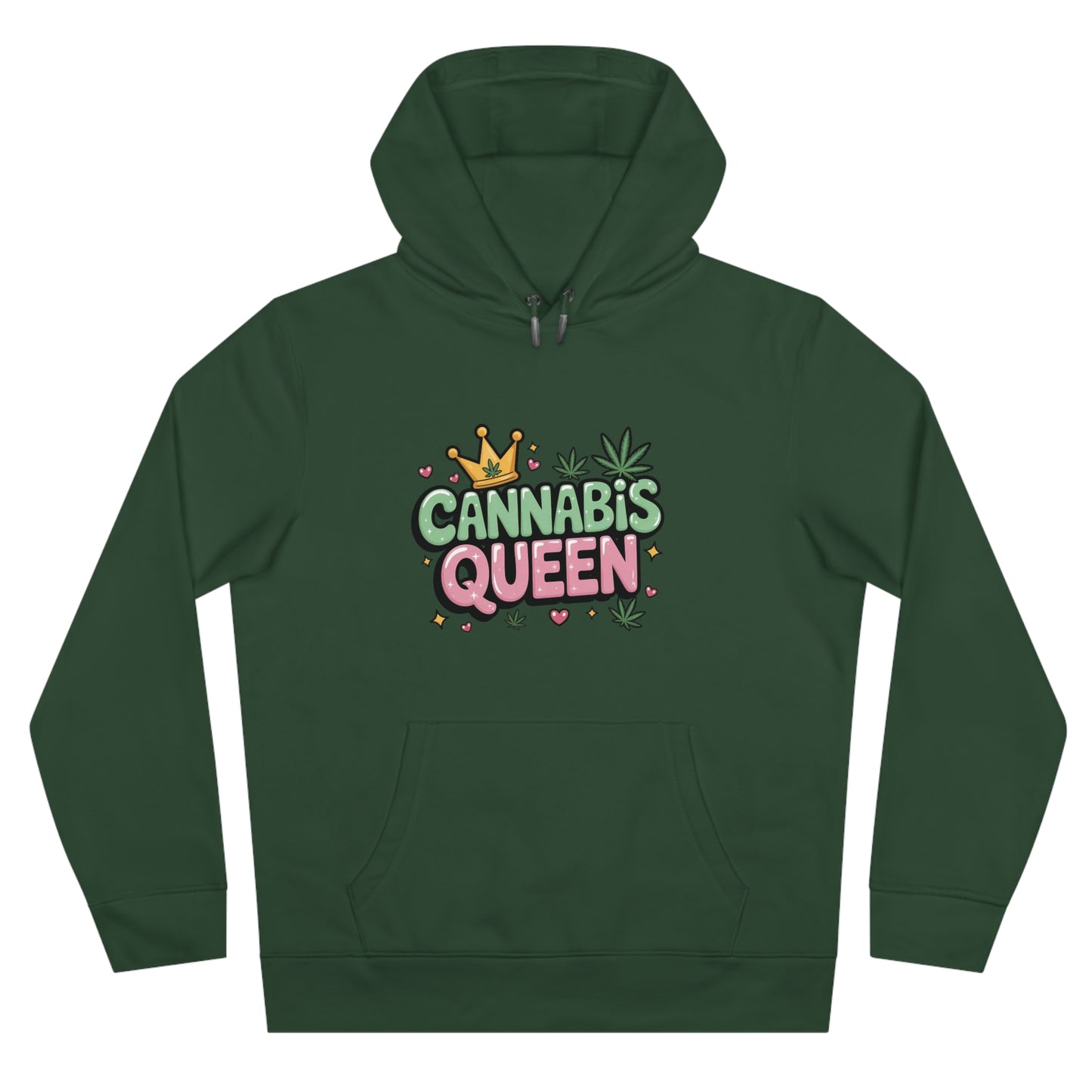 420 Queen Hoodie — 'I Like Big Blunts and I Cannot Lie' Graphic Pullover