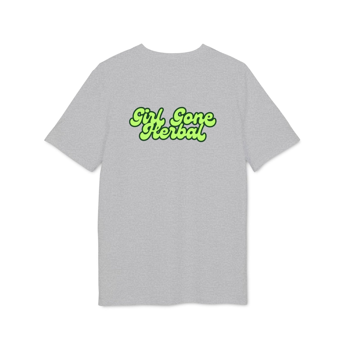 Herbal Vibes T-Shirt — "Girl Gone Herbal" Green Goddess Graphic Tee