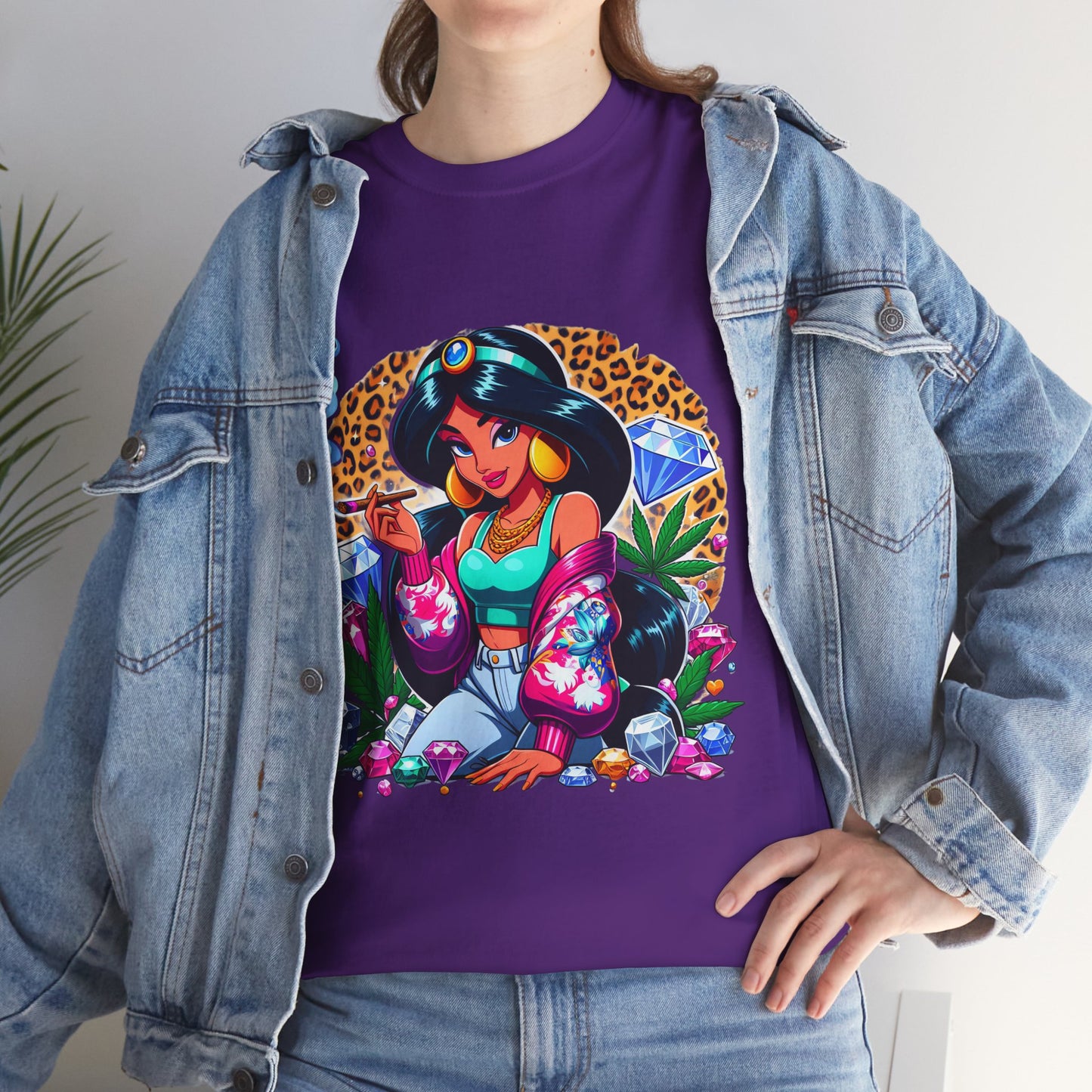 Weed Princess CartoonT-Shirt