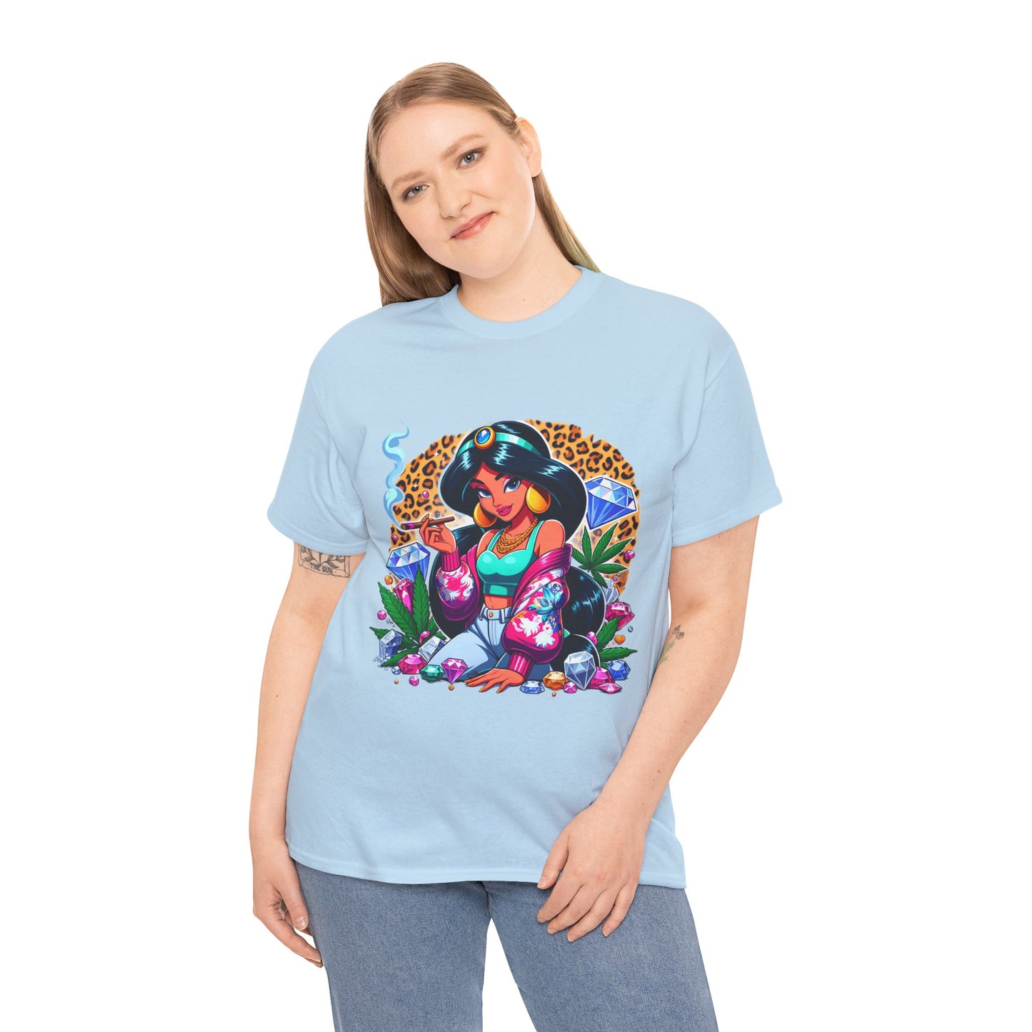 Weed Princess CartoonT-Shirt