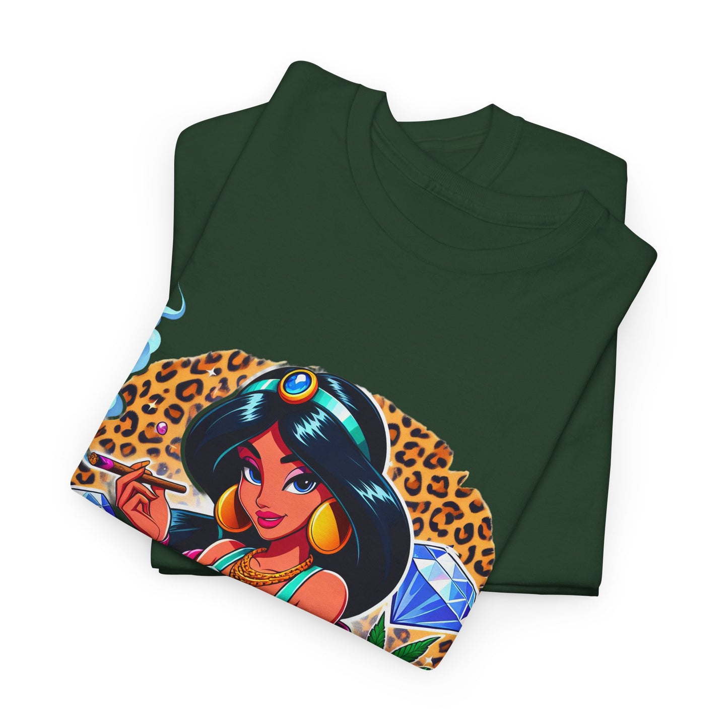 Weed Princess CartoonT-Shirt