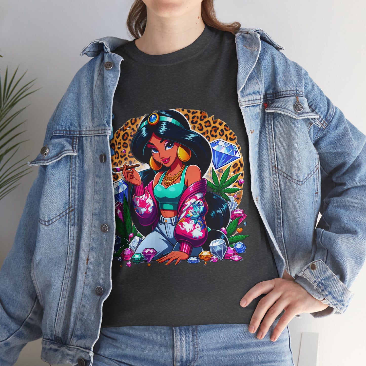 Weed Princess CartoonT-Shirt