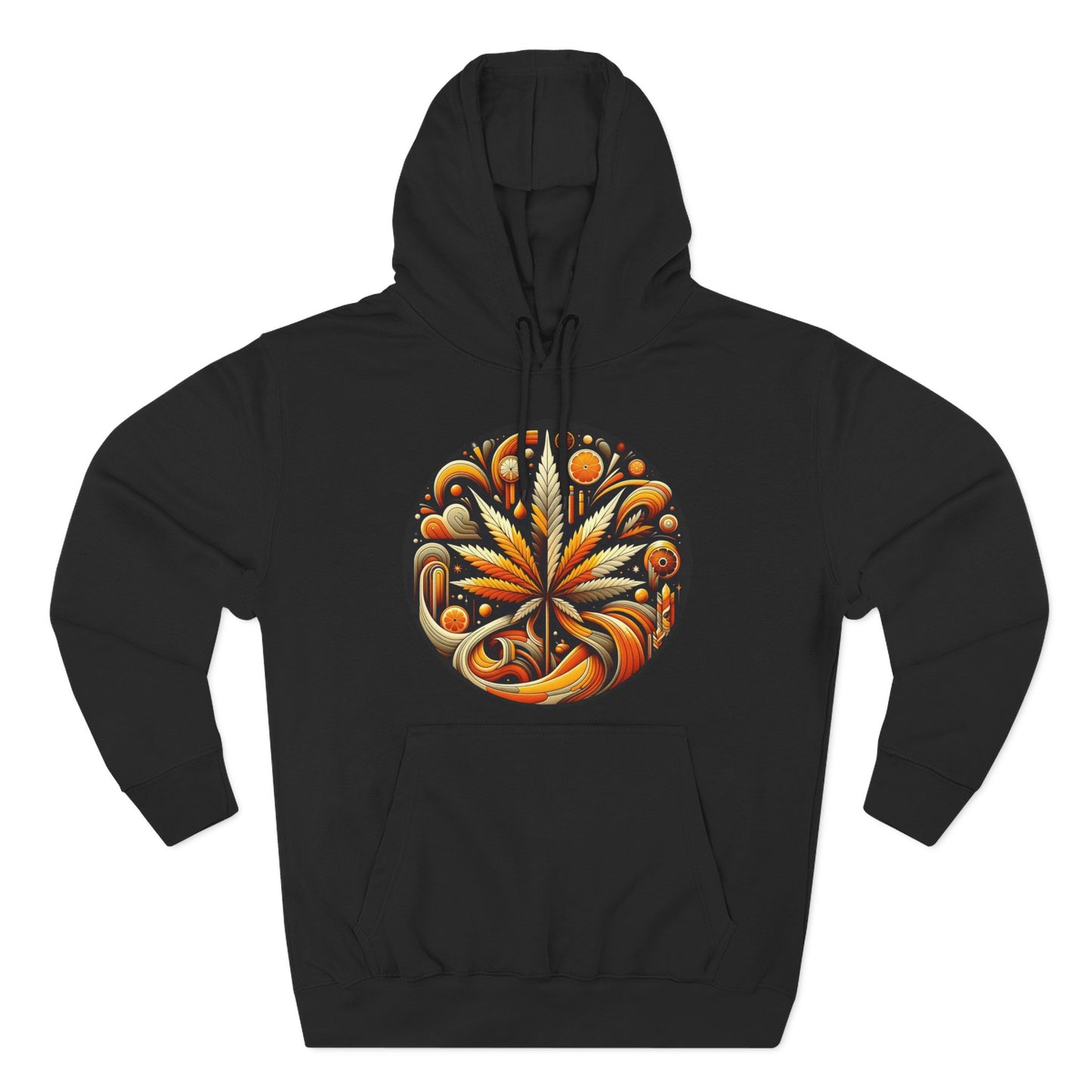 Orange Creamsicle Pullover Hoodie