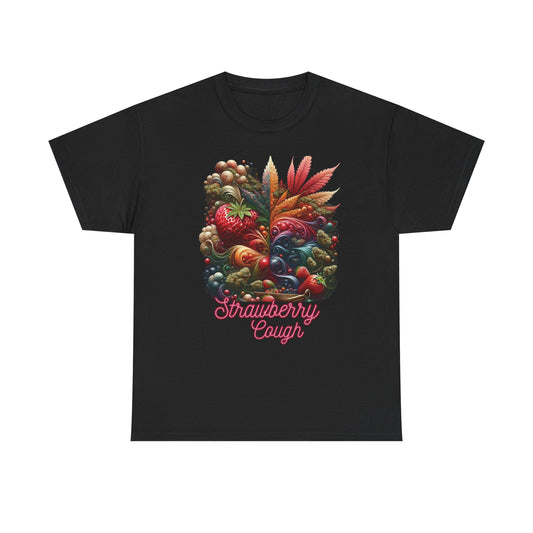 Strawberry Cough Inspired Cotton Tee