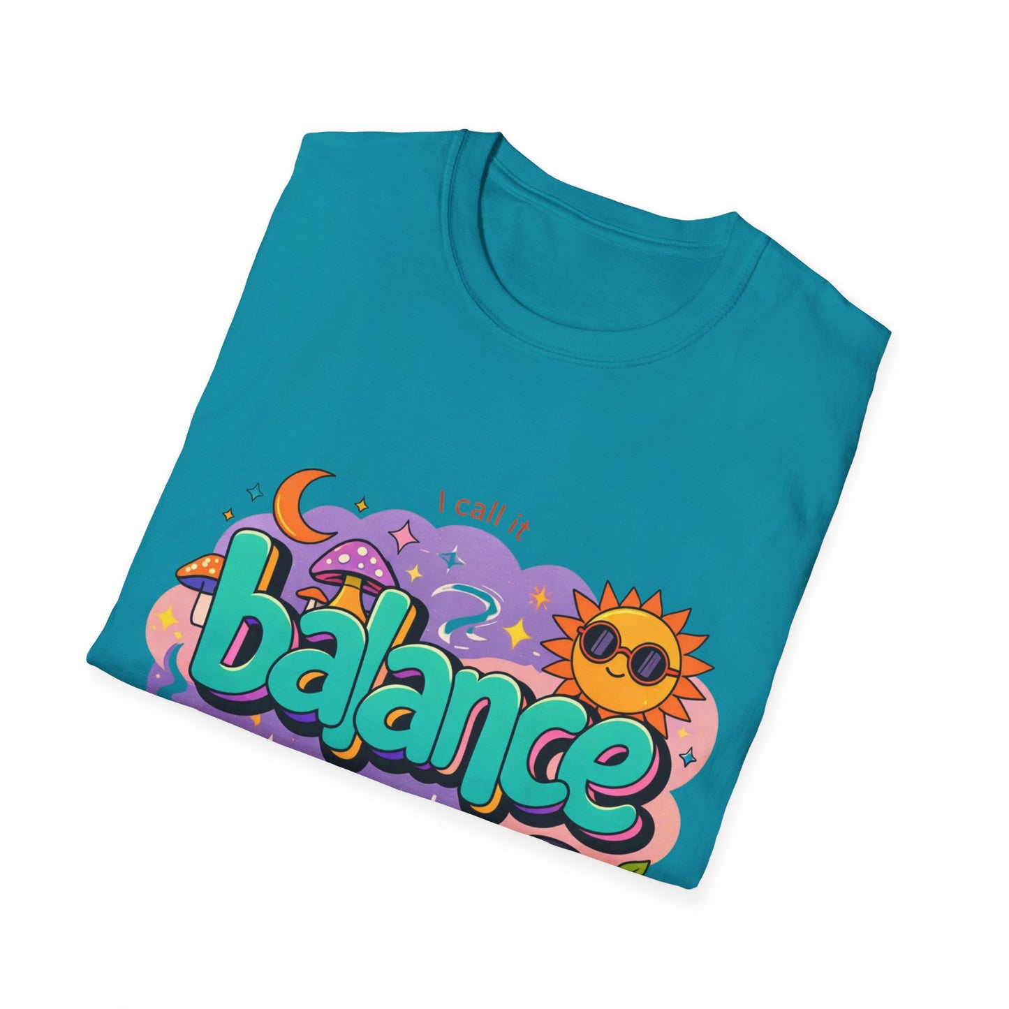 Balance Graphic T-Shirt — "It’s Self-Care Not Laziness" Relaxation Vibe