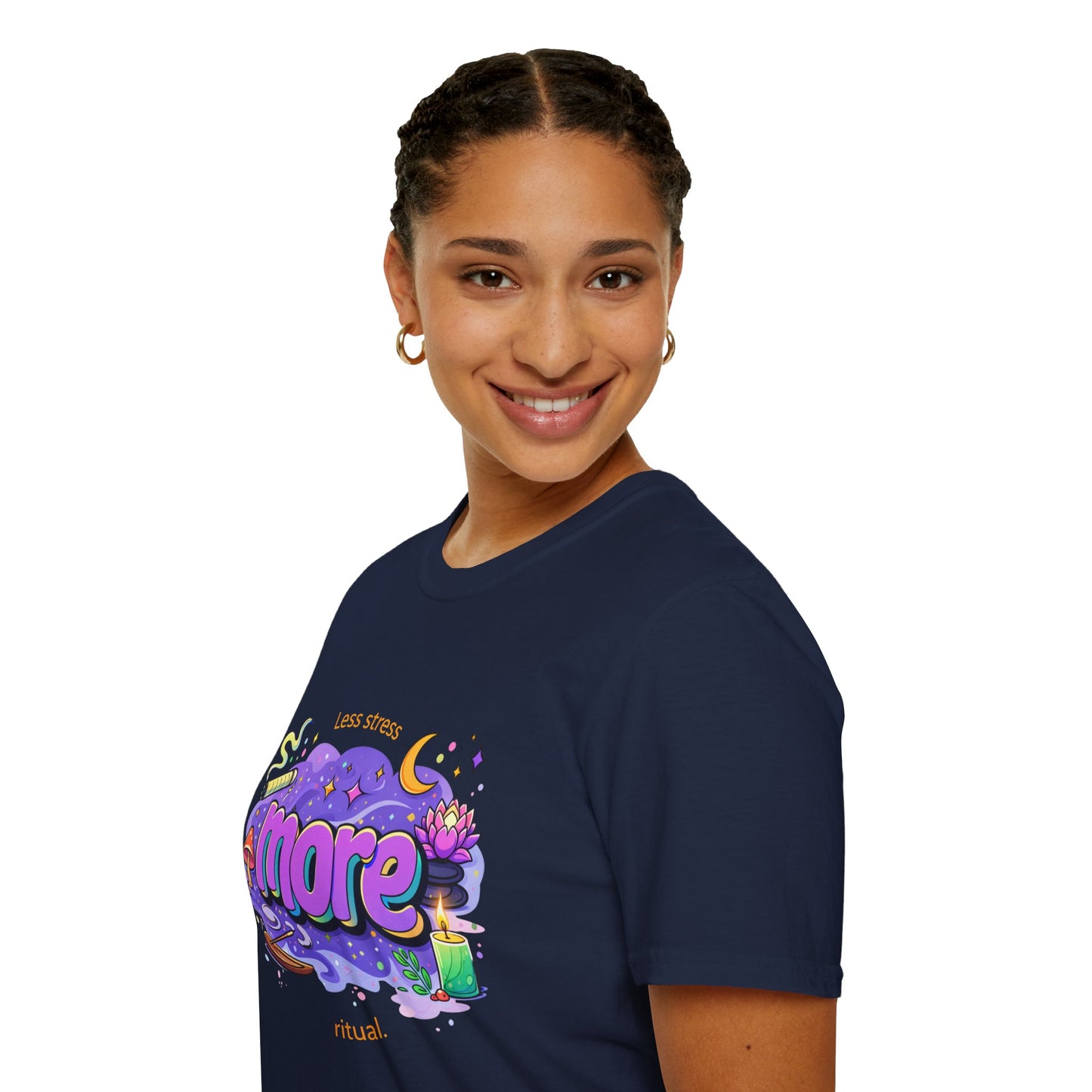 More Rituals Graphic T-Shirt — Whimsical Nighttime Mushroom Design