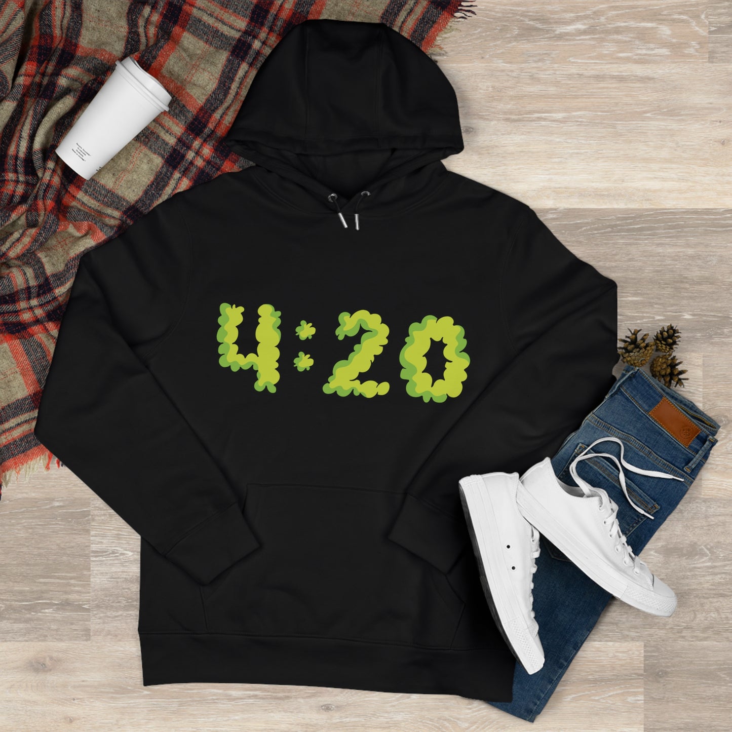 Hoodie — 4:20 "Smoke Weed Every Day" Graphic Hoodie