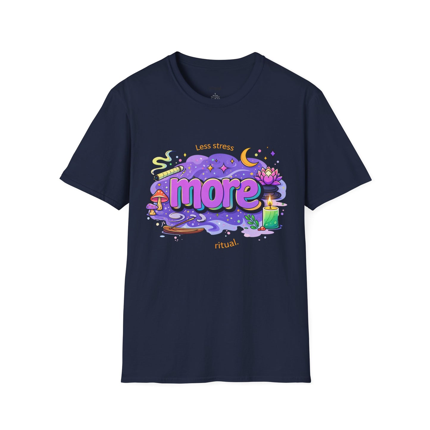 More Rituals Graphic T-Shirt — Whimsical Nighttime Mushroom Design