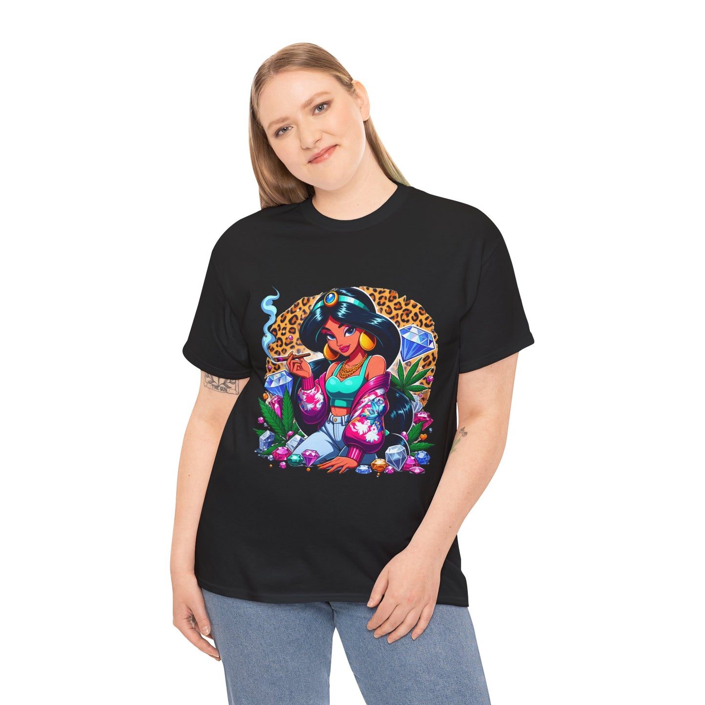 Weed Princess CartoonT-Shirt