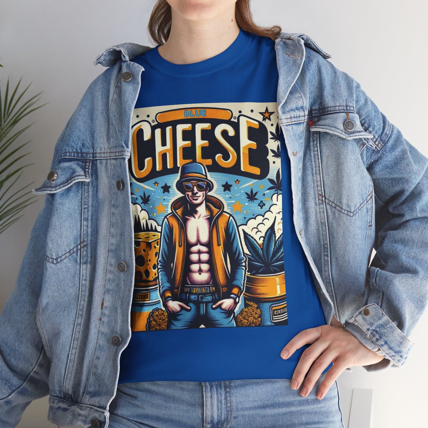 Cheese Strain Inspired Unisex Cotton Tee
