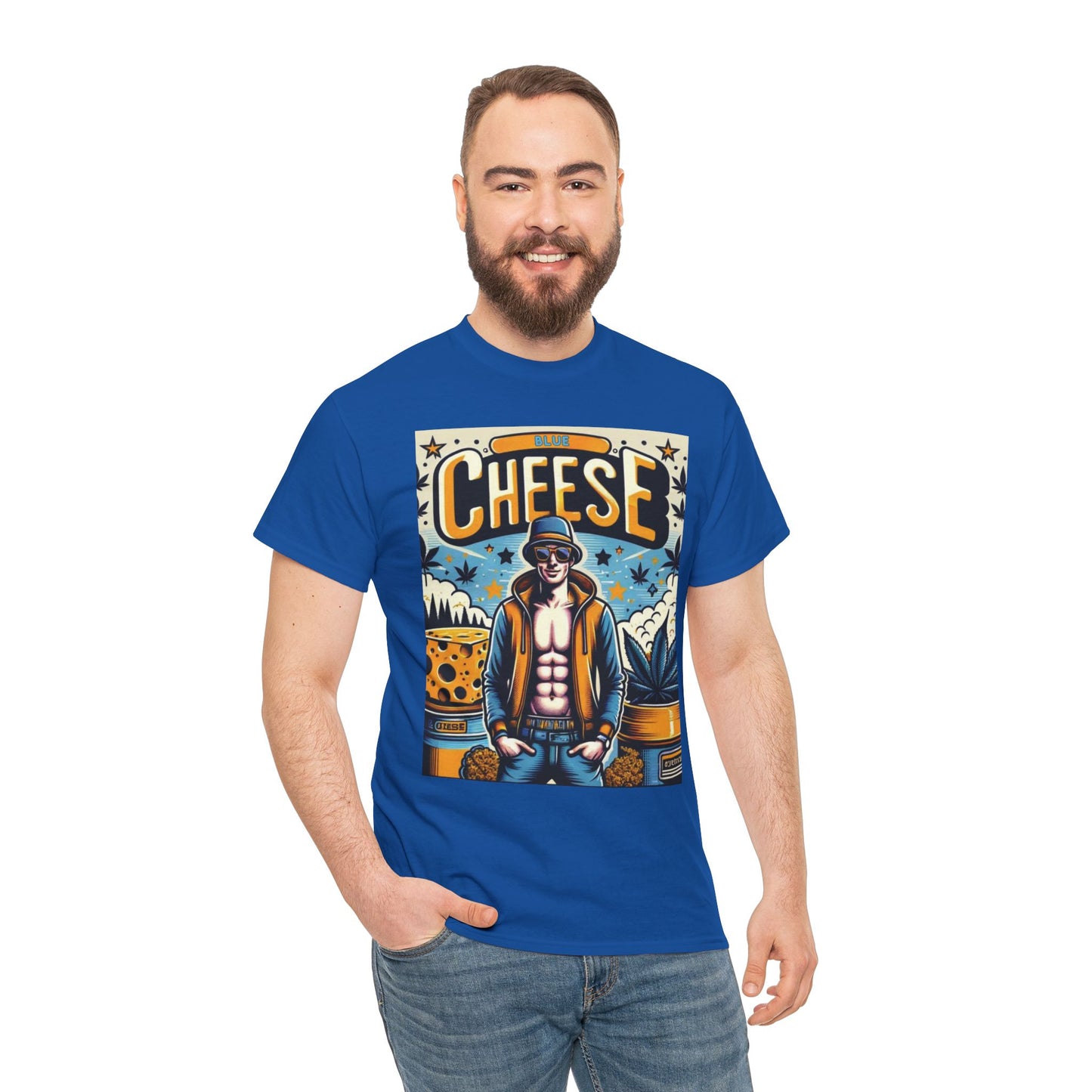 Cheese Strain Inspired Unisex Cotton Tee