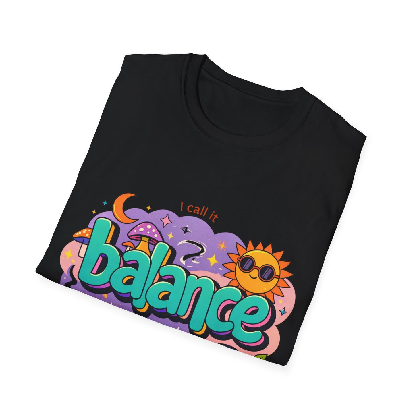 Balance Graphic T-Shirt — "It’s Self-Care Not Laziness" Relaxation Vibe
