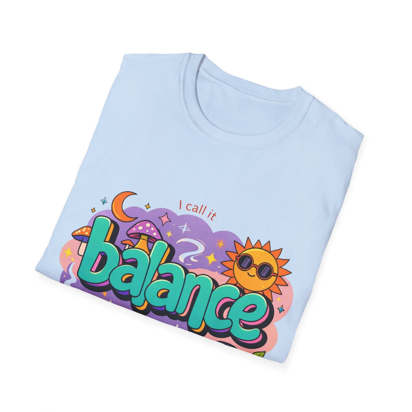 Balance Graphic T-Shirt — "It’s Self-Care Not Laziness" Relaxation Vibe
