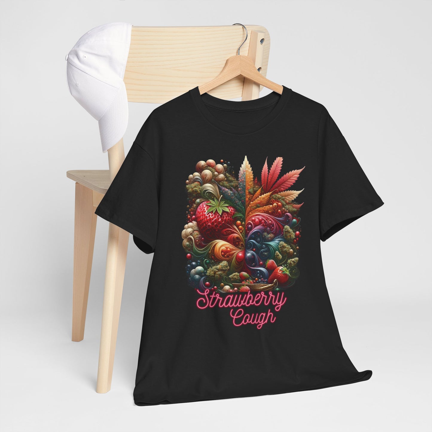 Strawberry Cough Inspired Cotton Tee