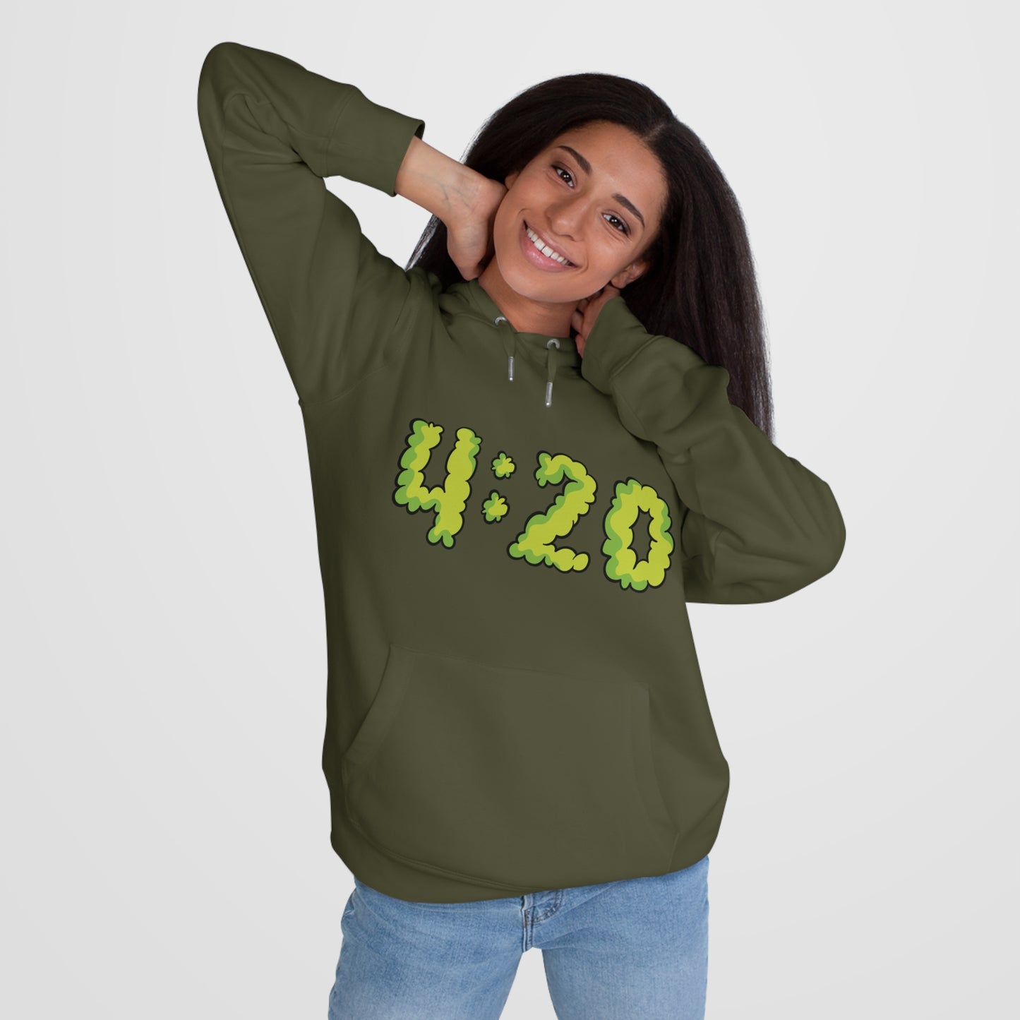 Hoodie — 4:20 "Smoke Weed Every Day" Graphic Hoodie