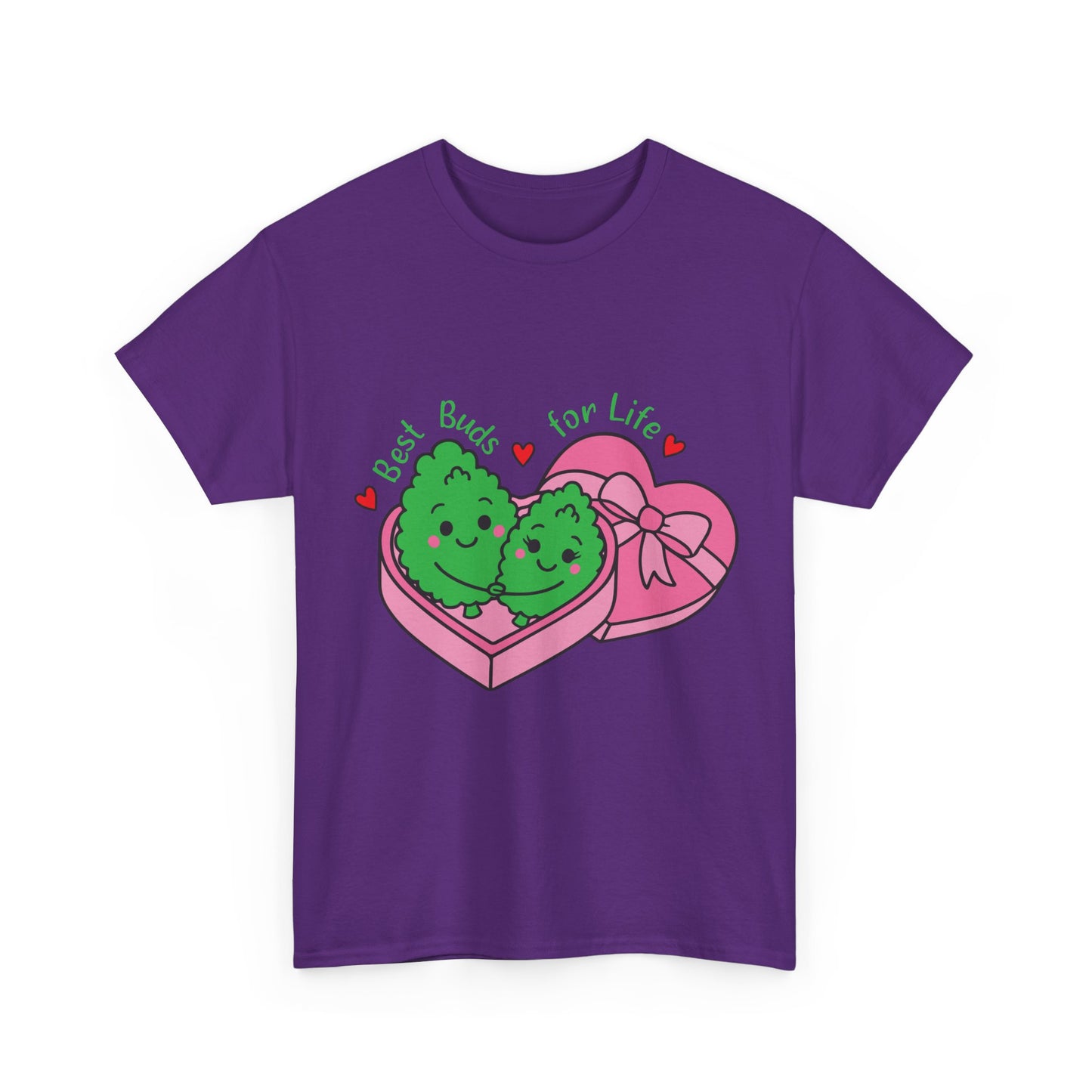 Friendship Heart Tee — “Best Buds for Life” Cute Plant Friends Valentine T‑Shirt