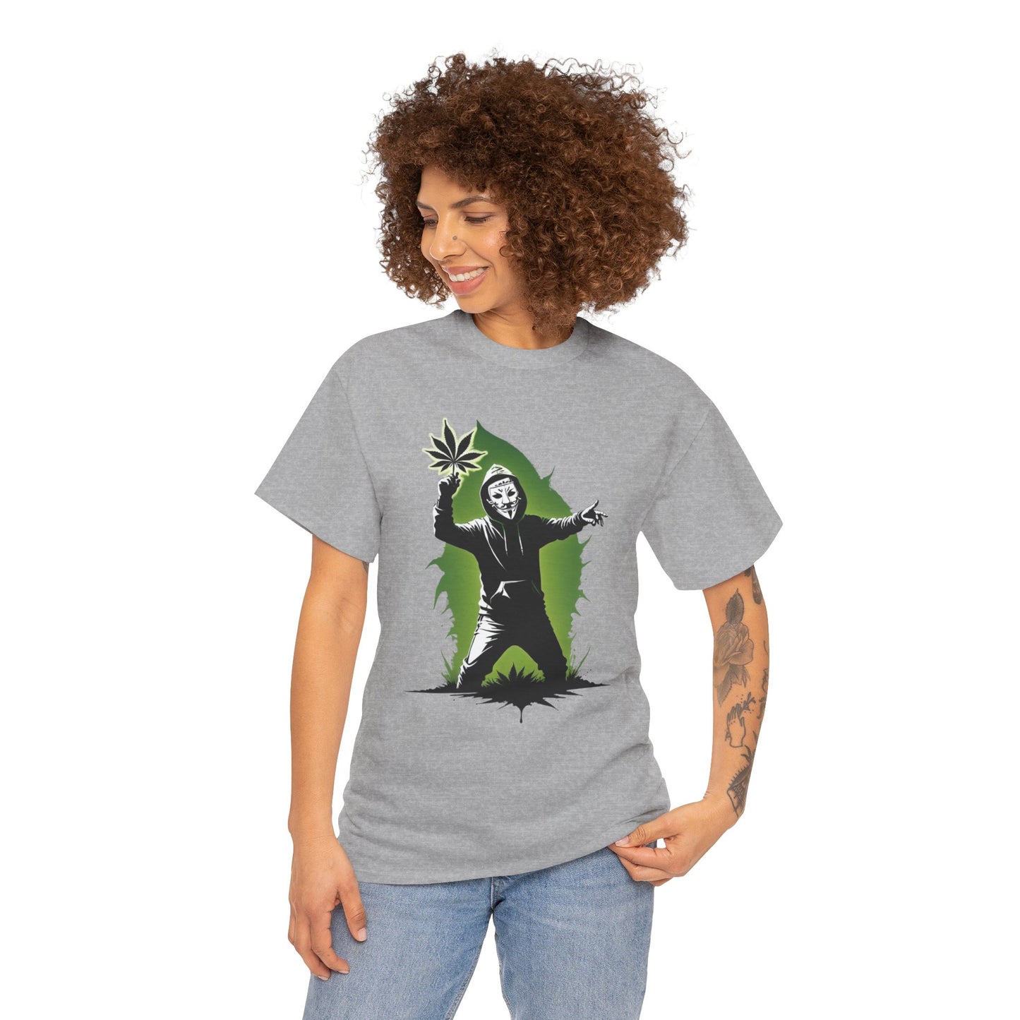 420 Graphic Tee — Green Stoner Horror T-Shirt