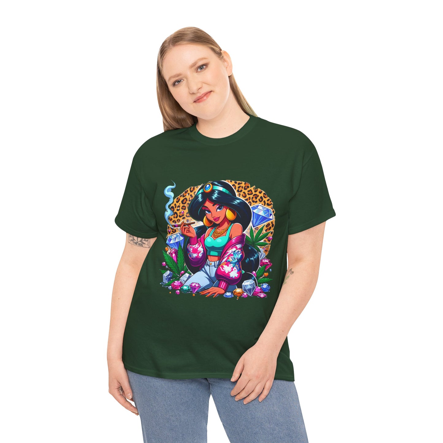 Weed Princess CartoonT-Shirt
