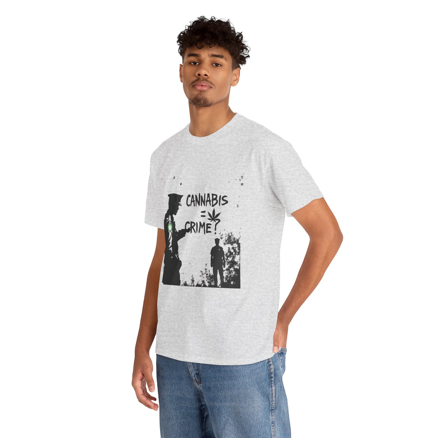 Weed = Crime? Graphic Tee — Protest/Streetwear Shirt