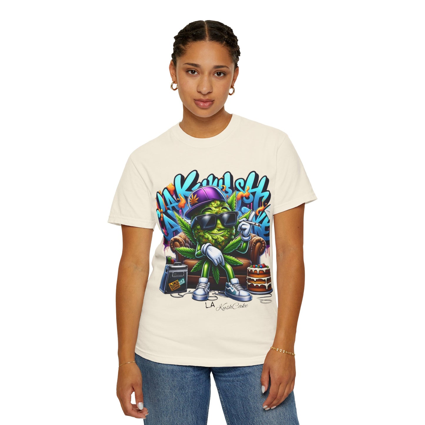 LA Kush Cake Garment-Dyed T-shirt