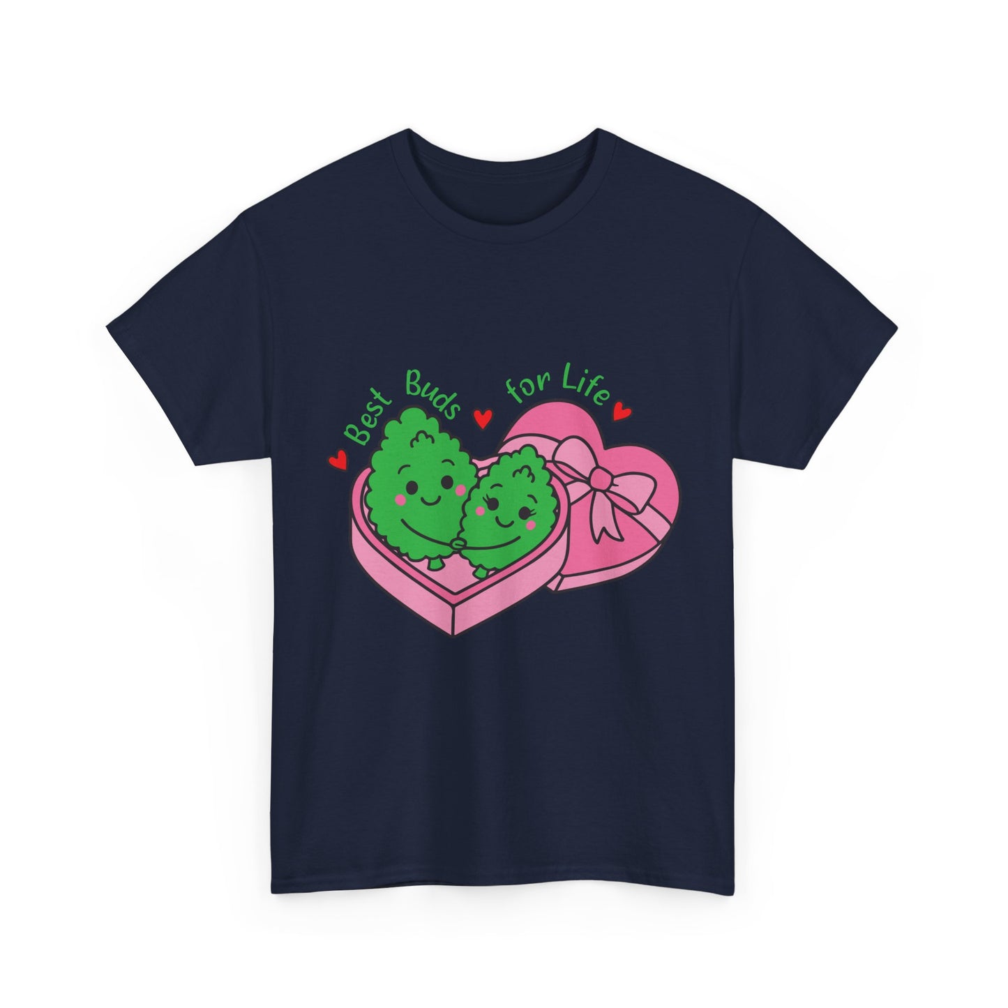 Friendship Heart Tee — “Best Buds for Life” Cute Plant Friends Valentine T‑Shirt