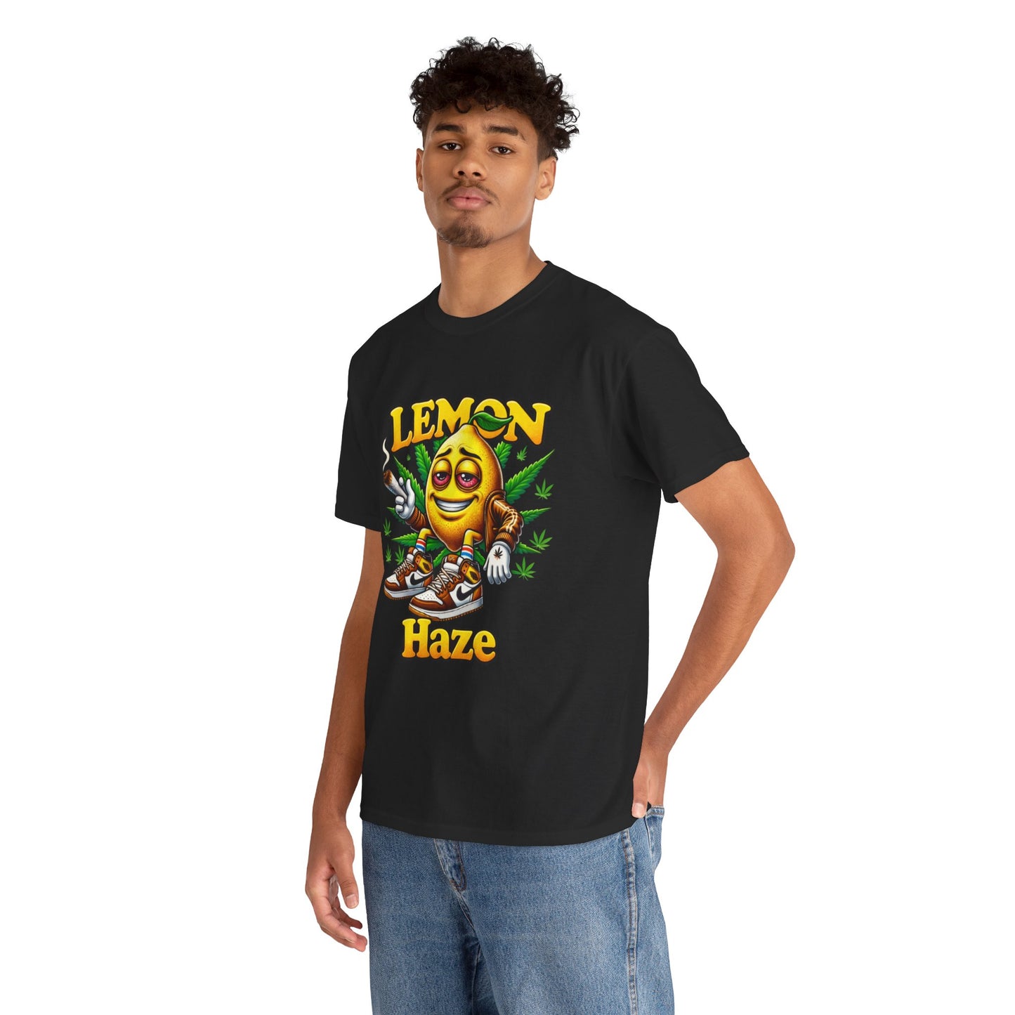 Lemon Haze T-Shirt — Retro Smiley Graphic Tee