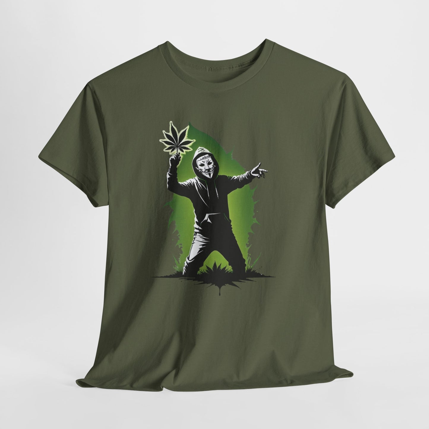 420 Graphic Tee — Green Stoner Horror T-Shirt