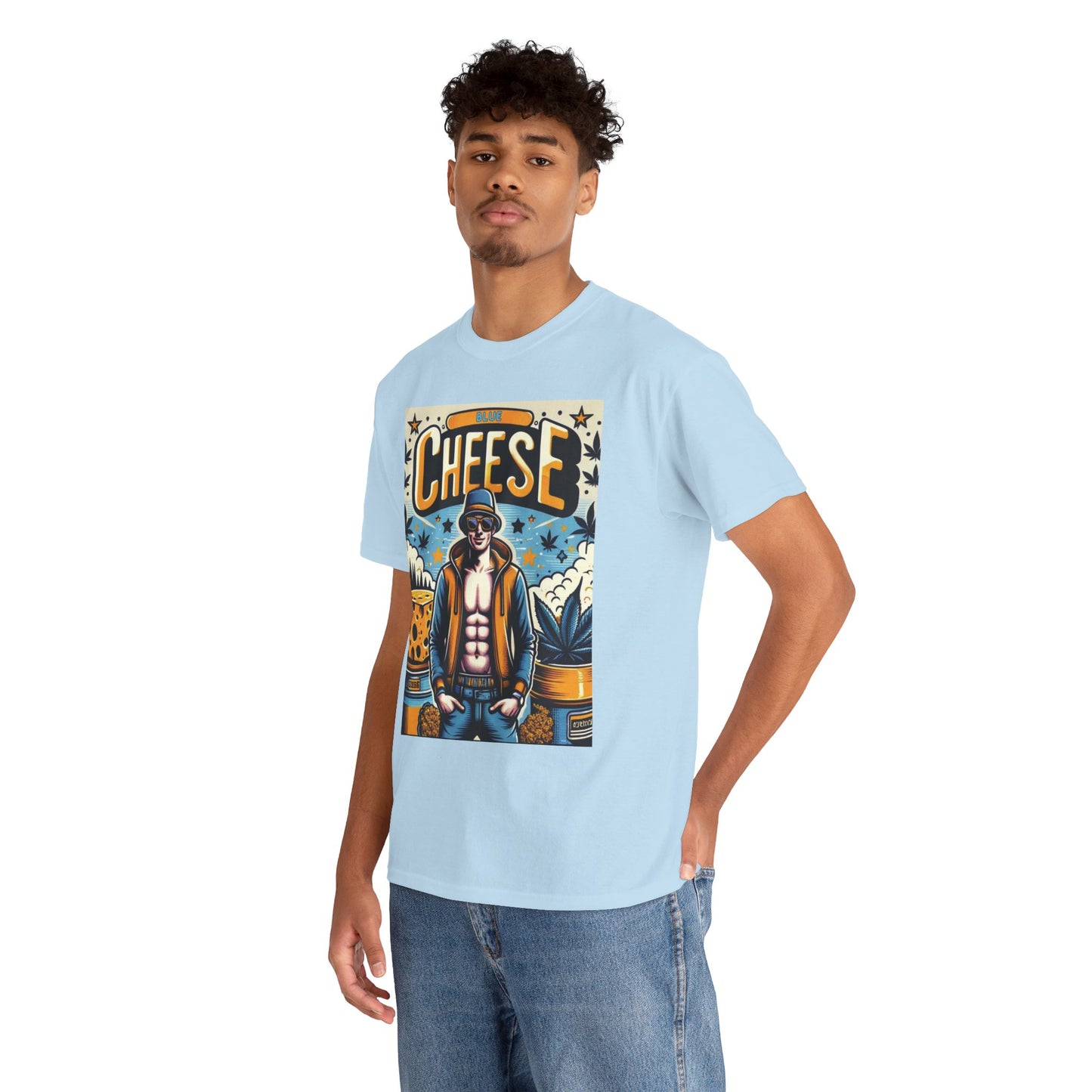 Cheese Strain Inspired Unisex Cotton Tee