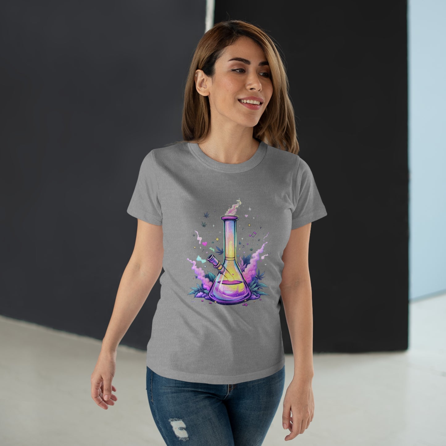Magic Beaker T-Shirt — Colorful Psychedelic Science Tee