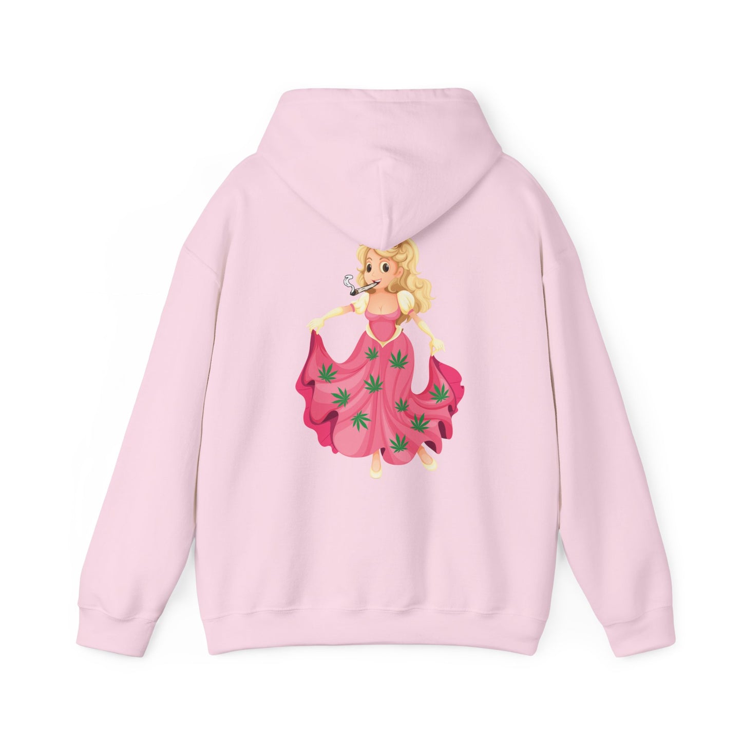 Unisex Heavy Blend Hooded Sweatshirt Princess Pink Design, Puff Princess, Gift for Her