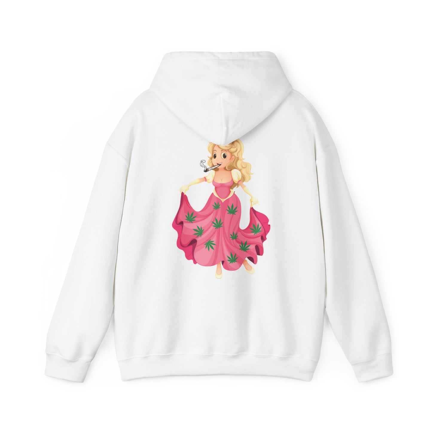 Unisex Heavy Blend Hooded Sweatshirt Princess Pink Design, Puff Princess, Gift for Her