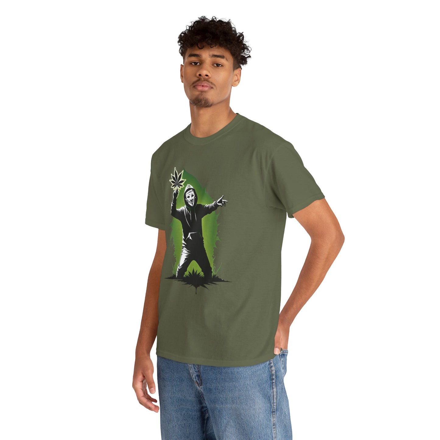 420 Graphic Tee — Green Stoner Horror T-Shirt
