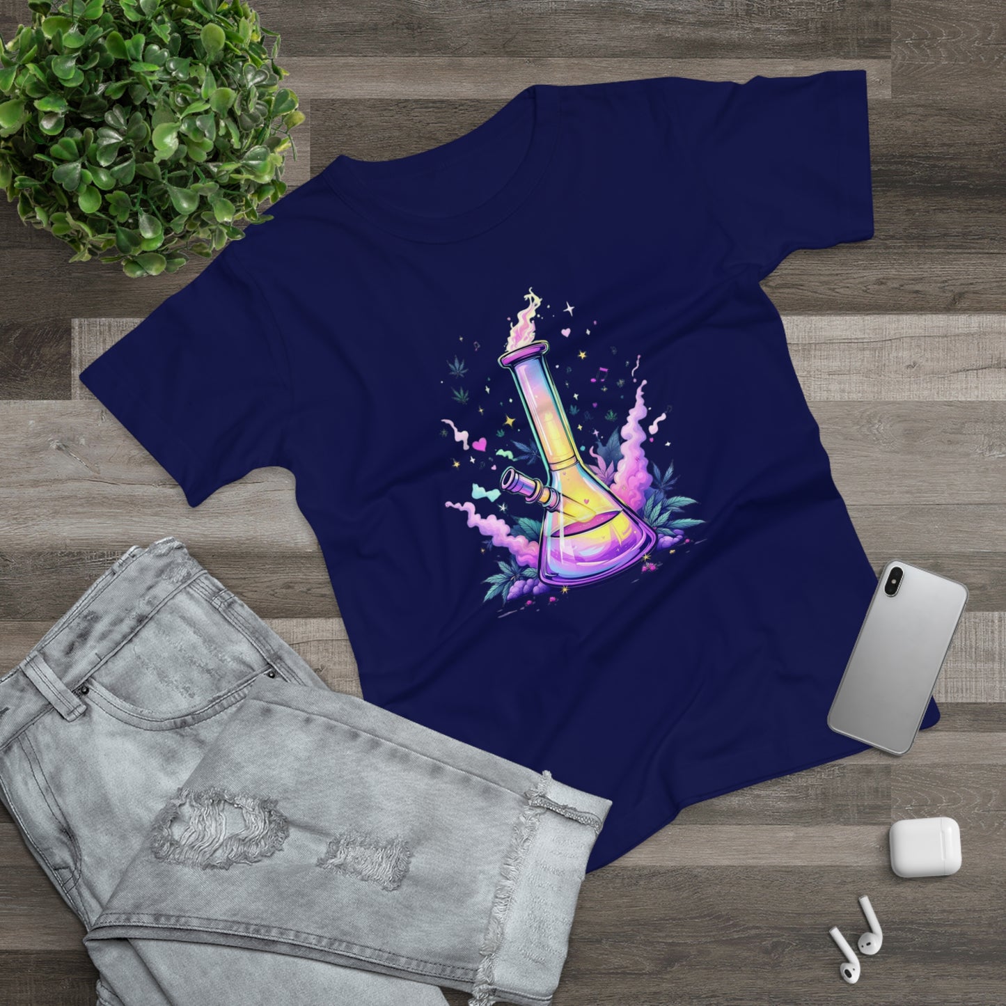 Magic Beaker T-Shirt — Colorful Psychedelic Science Tee