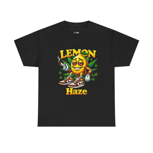 Lemon Haze T-Shirt — Retro Smiley Graphic Tee