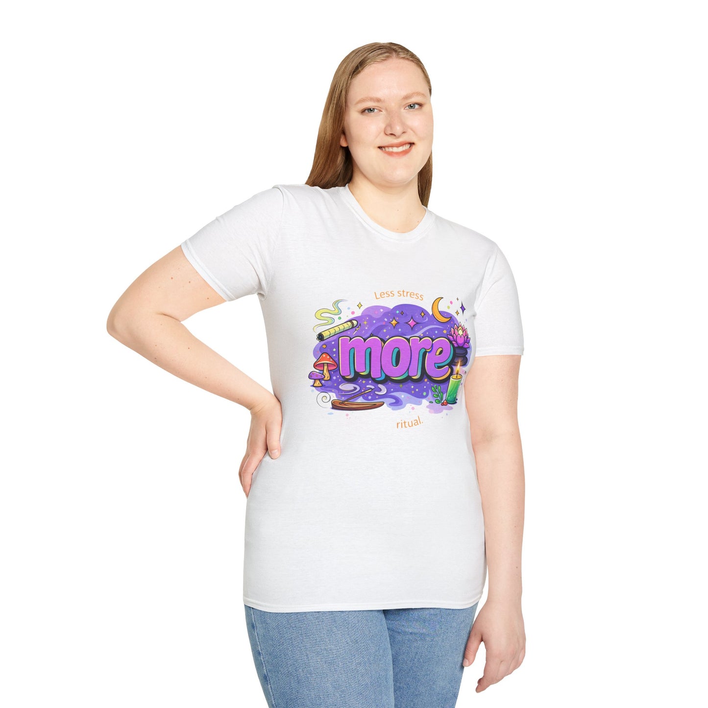 More Rituals Graphic T-Shirt — Whimsical Nighttime Mushroom Design