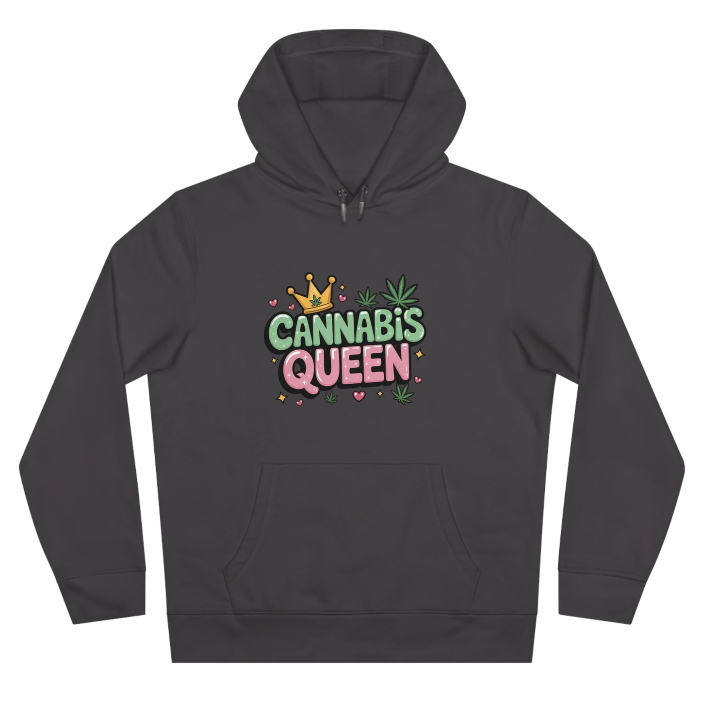 420 Queen Hoodie — 'I Like Big Blunts and I Cannot Lie' Graphic Pullover