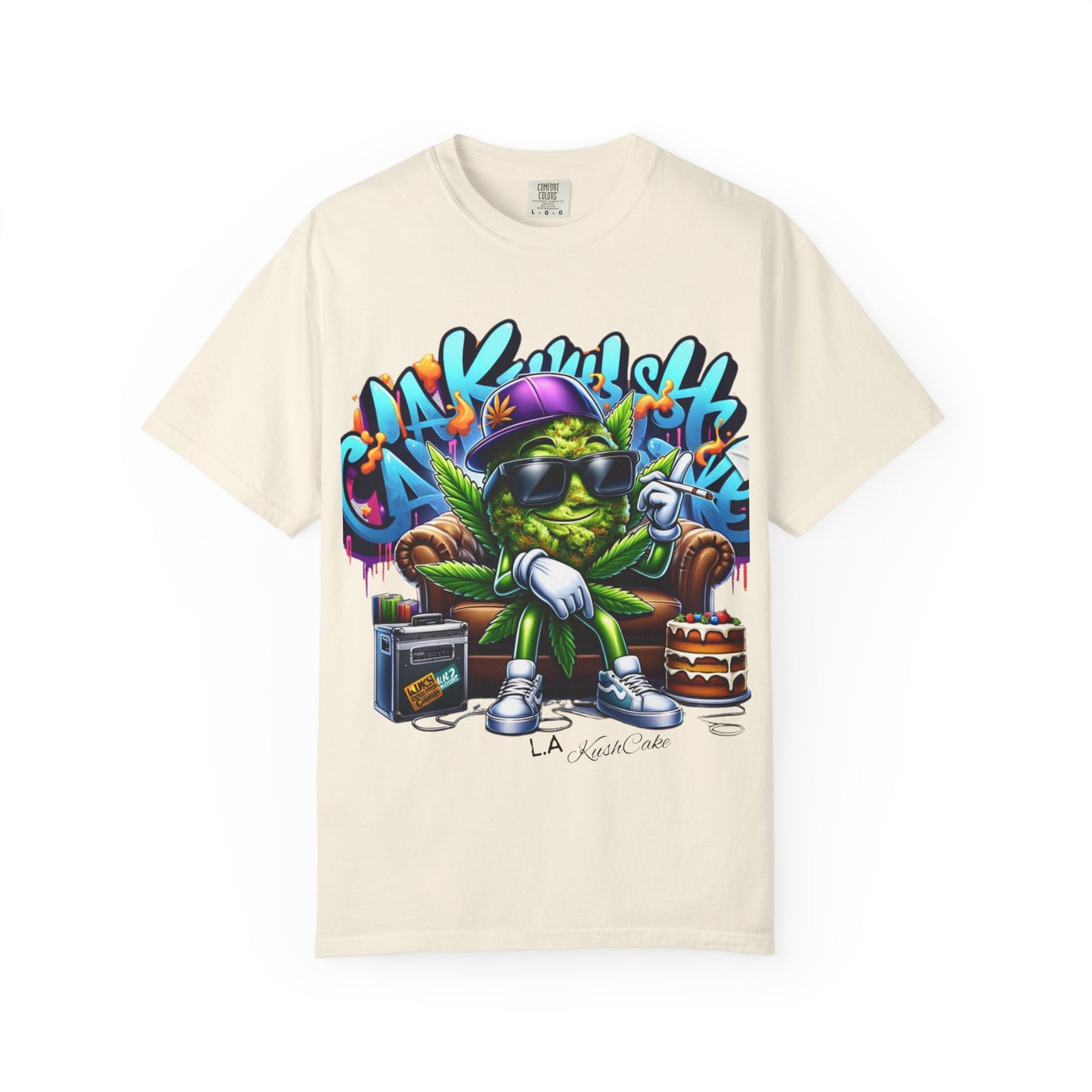 LA Kush Cake Garment-Dyed T-shirt