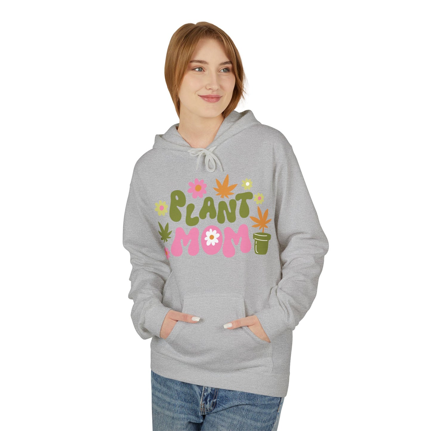 Plant Mom Hoodie — 'Bless the Blunt' Cozy Graphic Pullover
