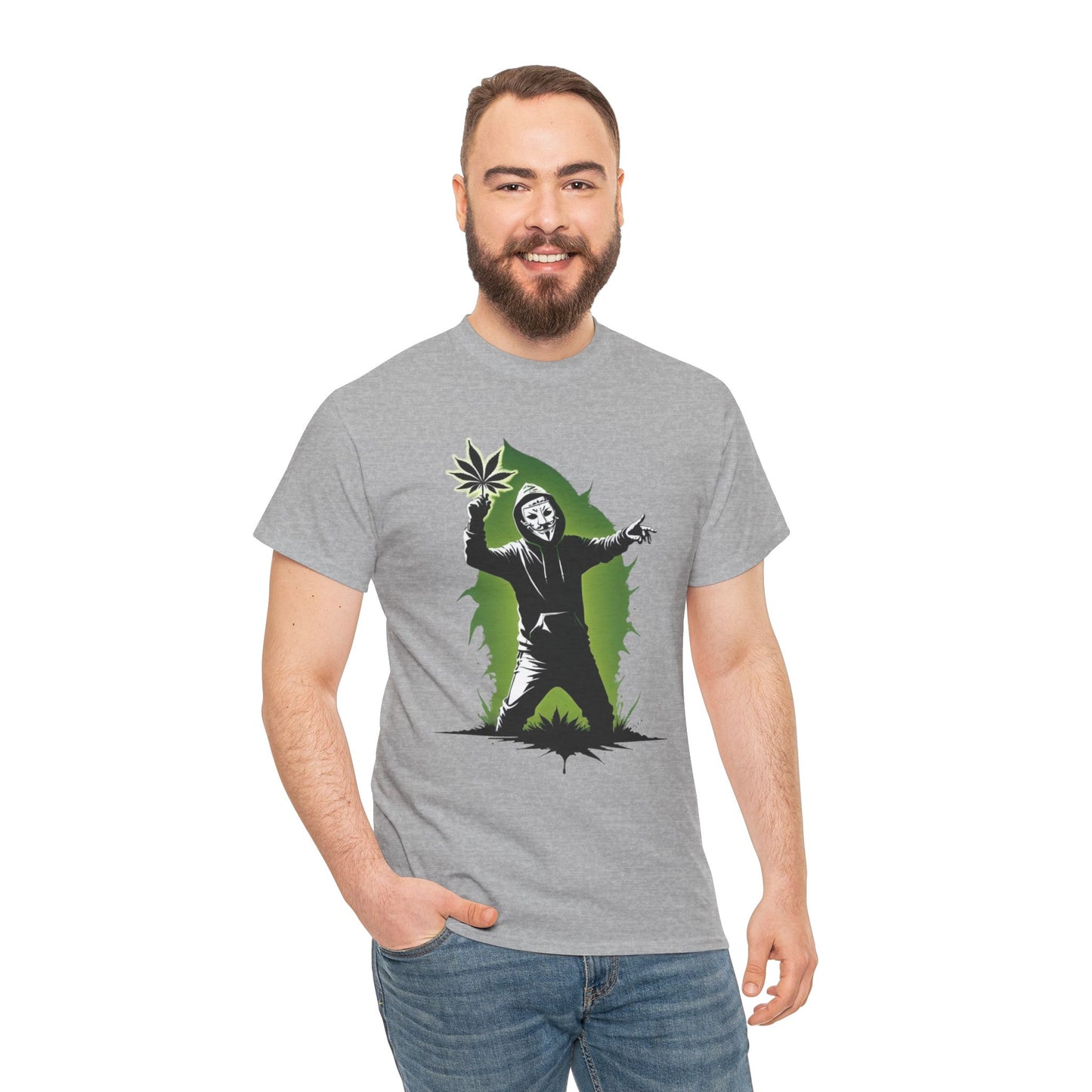 420 Graphic Tee — Green Stoner Horror T-Shirt