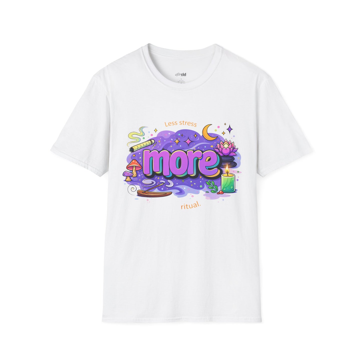 More Rituals Graphic T-Shirt — Whimsical Nighttime Mushroom Design