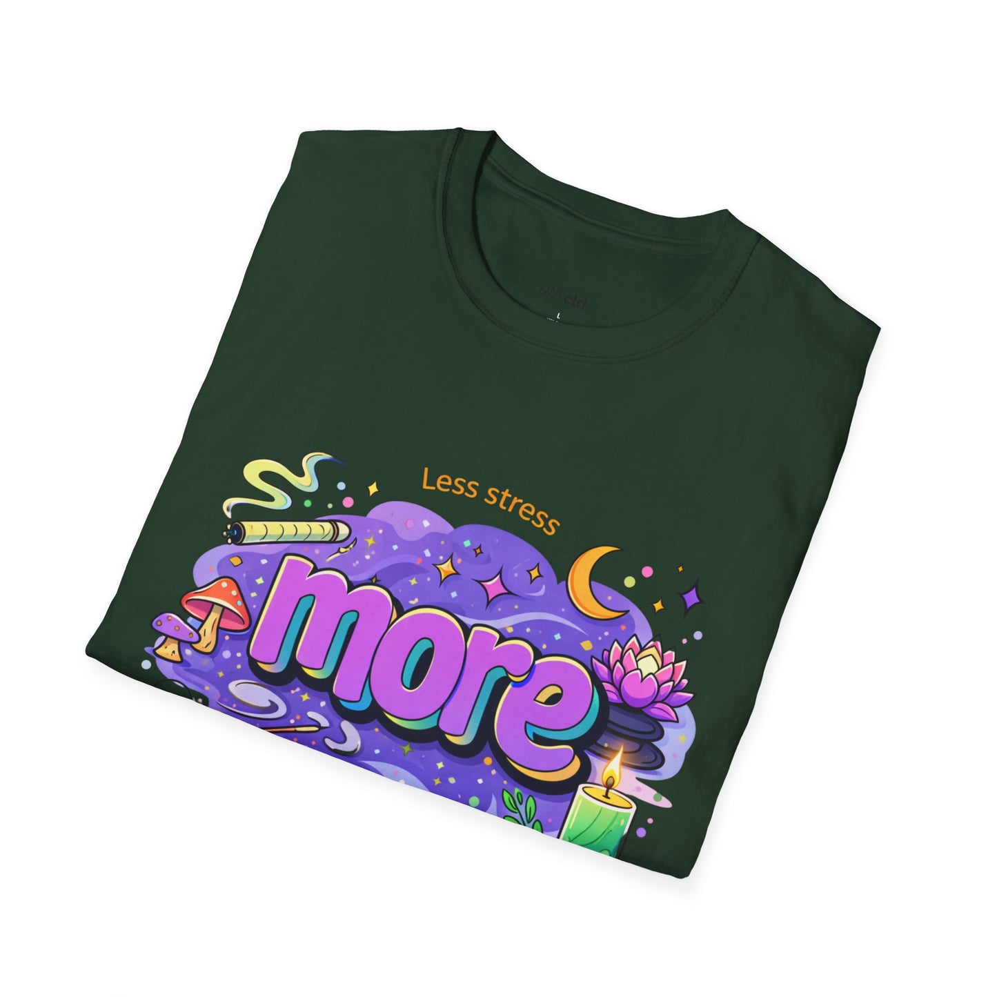 More Rituals Graphic T-Shirt — Whimsical Nighttime Mushroom Design