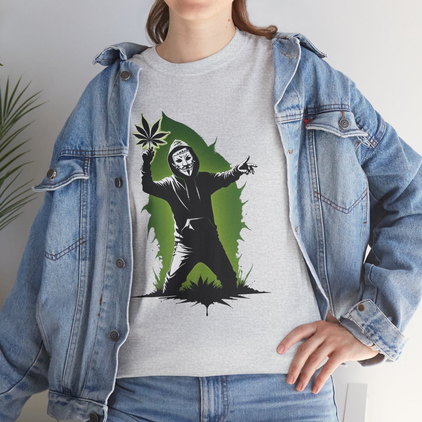 420 Graphic Tee — Green Stoner Horror T-Shirt