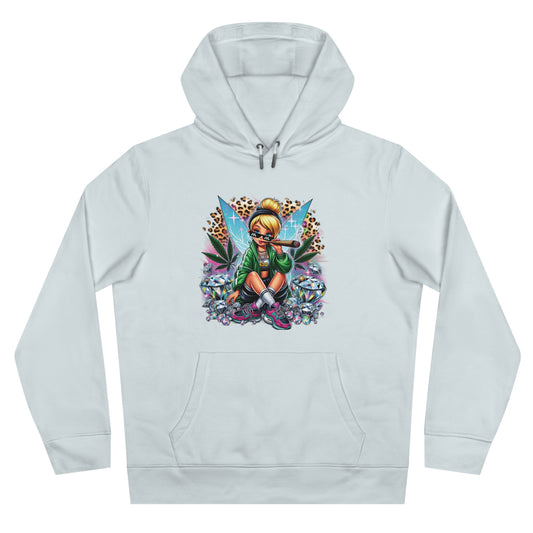 King Graphic Hoodie — Streetwear Fairy Girl Design