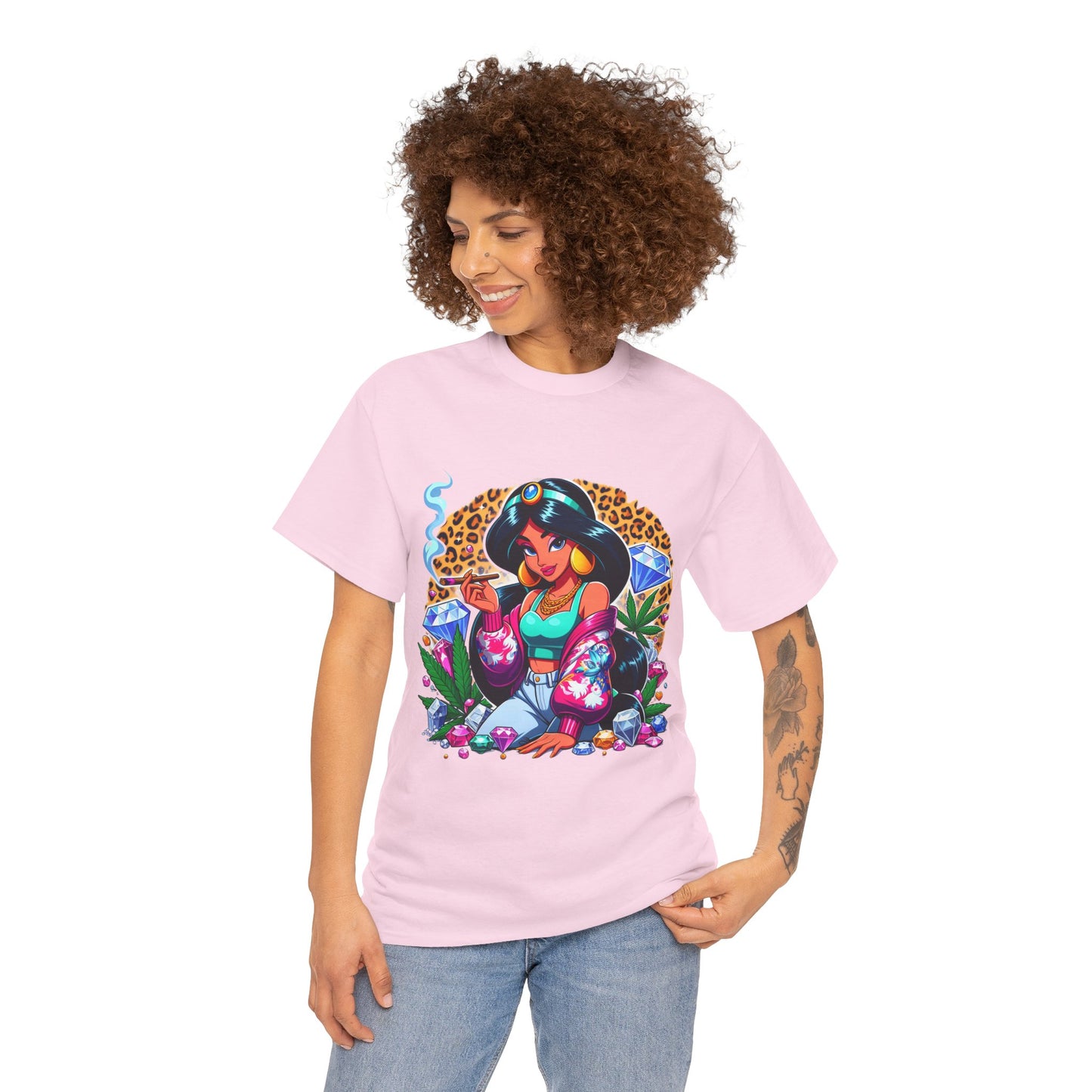 Weed Princess CartoonT-Shirt
