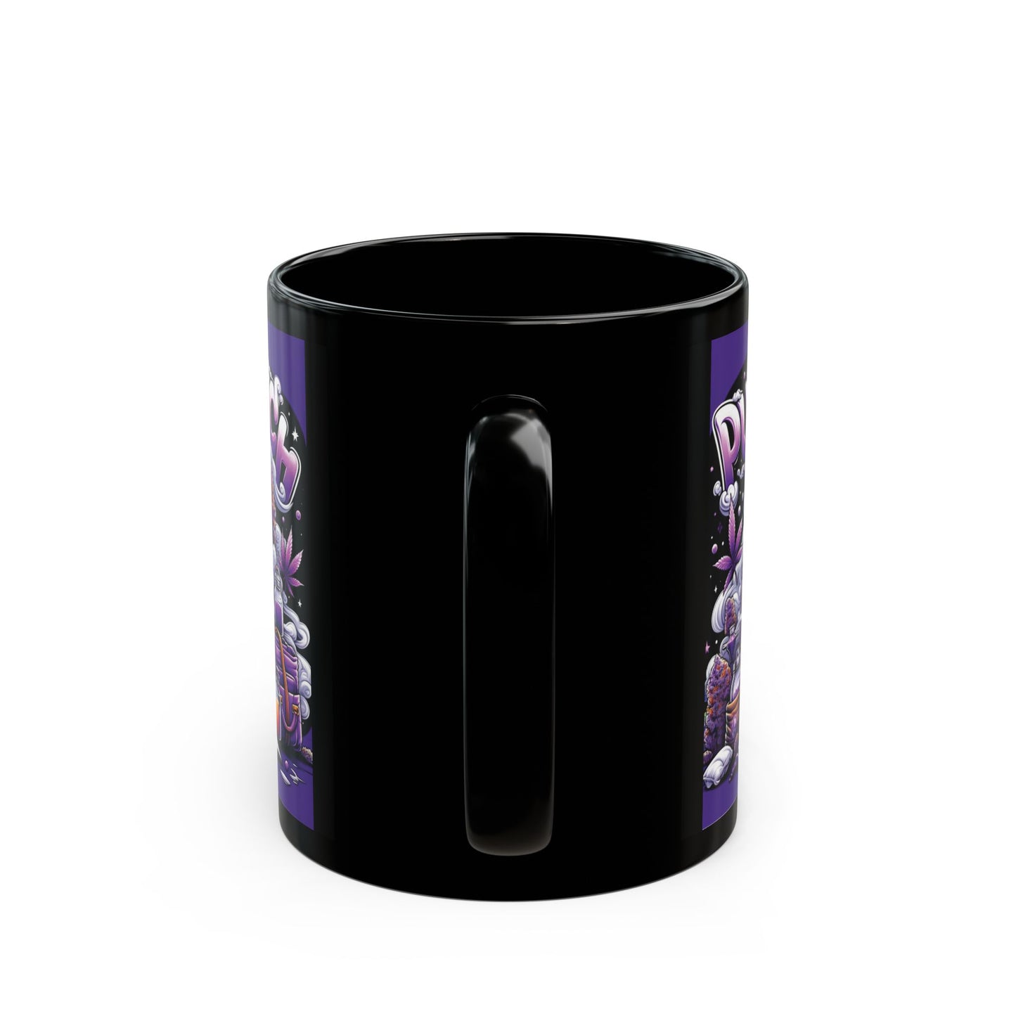 Purple Punch Black Mug (11oz)