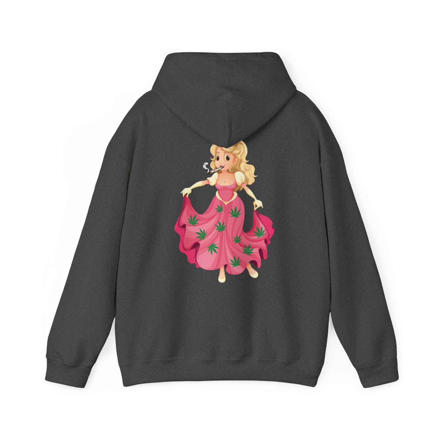 Unisex Heavy Blend Hooded Sweatshirt Princess Pink Design, Puff Princess, Gift for Her