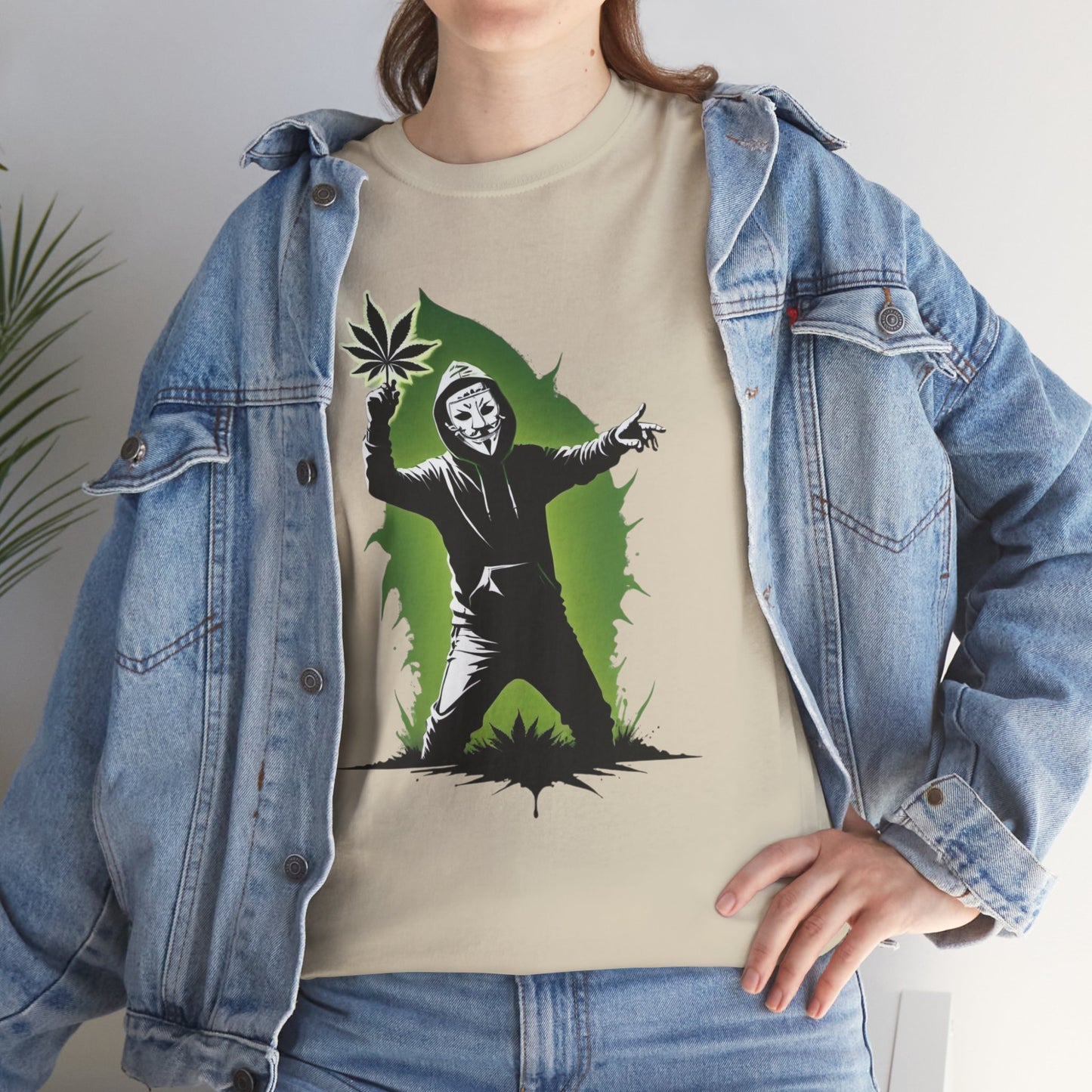 420 Graphic Tee — Green Stoner Horror T-Shirt