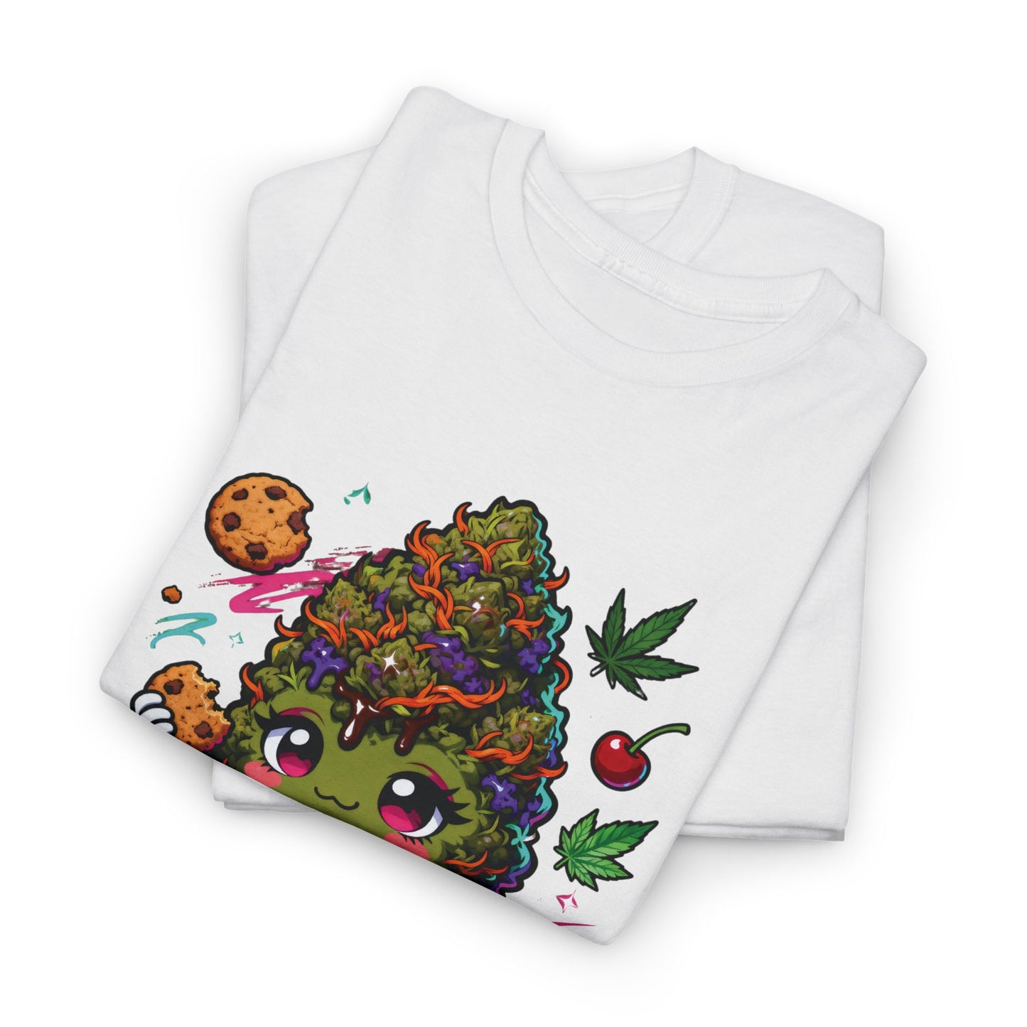 Girl Scout Cookies 420 Tee — Cute Bud Character Graphic T-Shirt