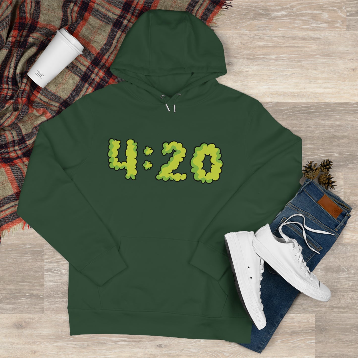 Hoodie — 4:20 "Smoke Weed Every Day" Graphic Hoodie